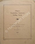 Book cover of Glasgow Corporation Tramways Rolling Stock by MILLER, B.; LANGMUIR, Graham E. & McKIM, R.B.